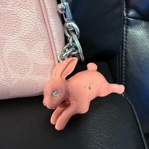 Coach Rabbit bag charm